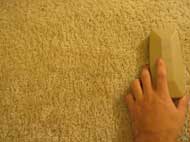 Run Fluppi over the carpet a few times and its clean!
